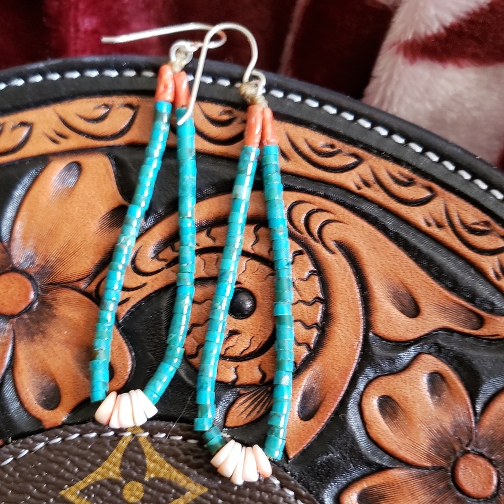 Turquoise Jacla Earrings
